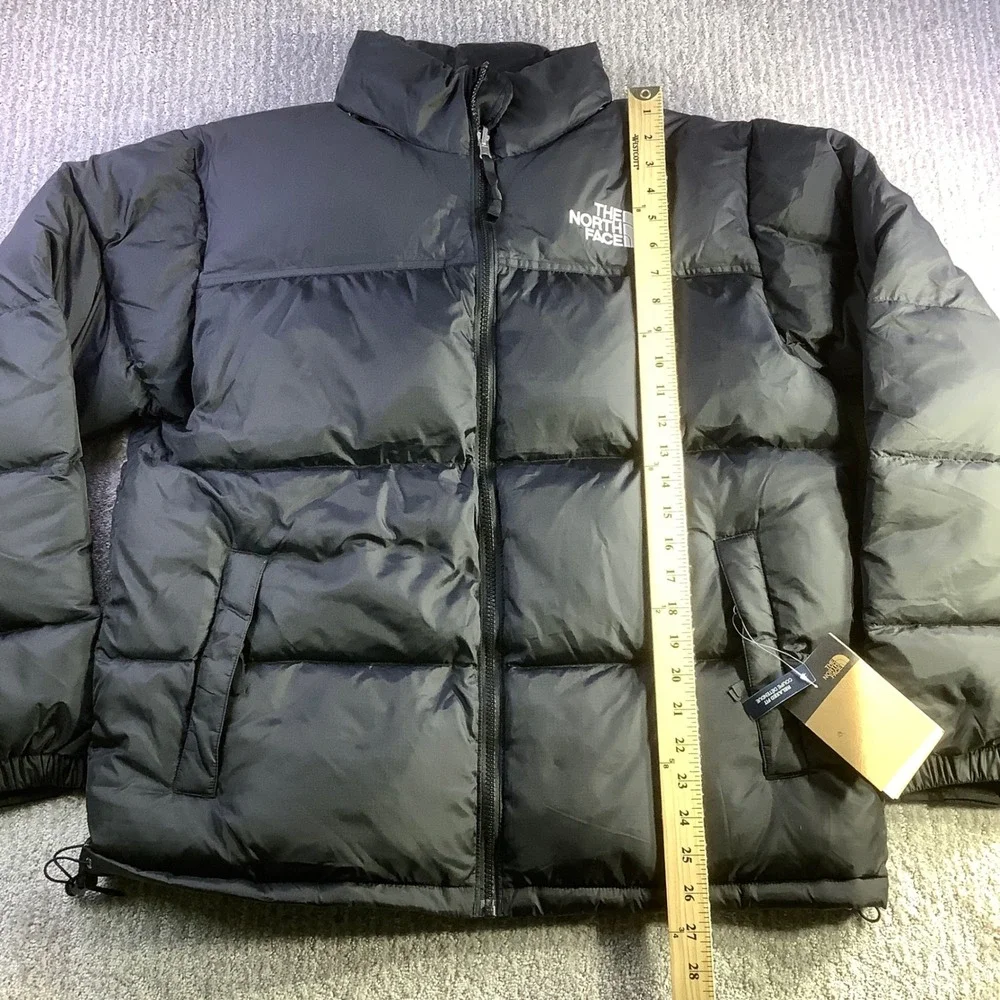 The North Face 1996 Retro Nuptse Jacket Mens Black 700 Down Puffer Size M NWT